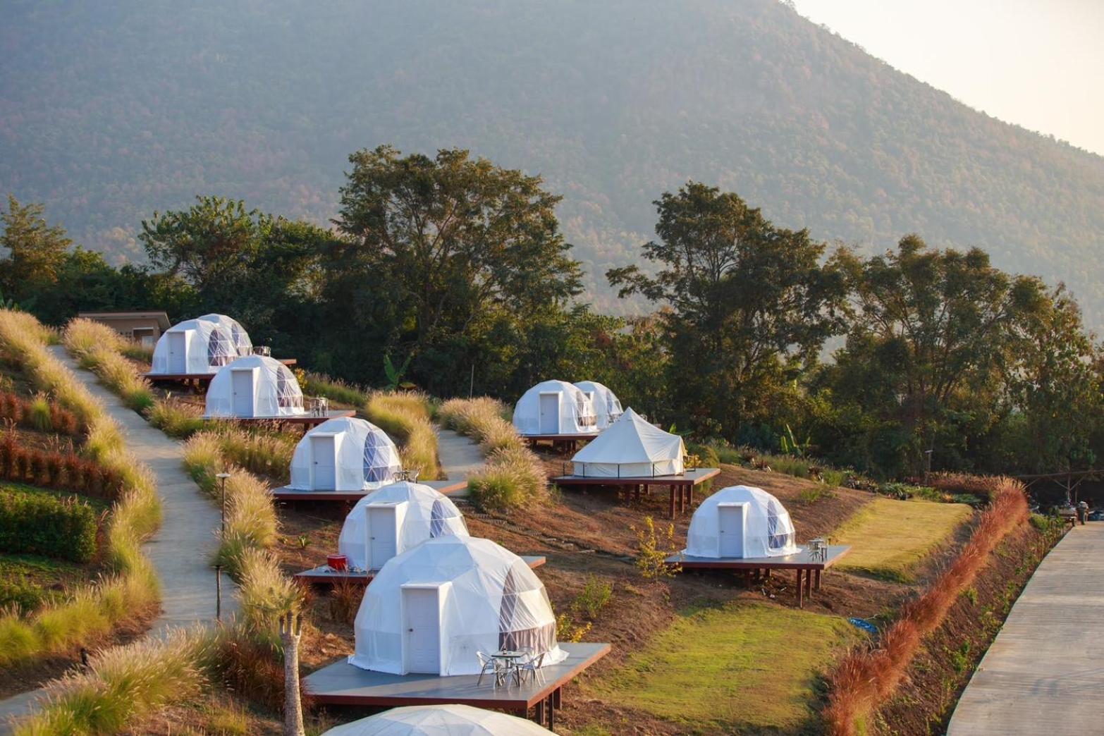 สกายเบย์ เชียงคาน Luxury tent Pha Baen